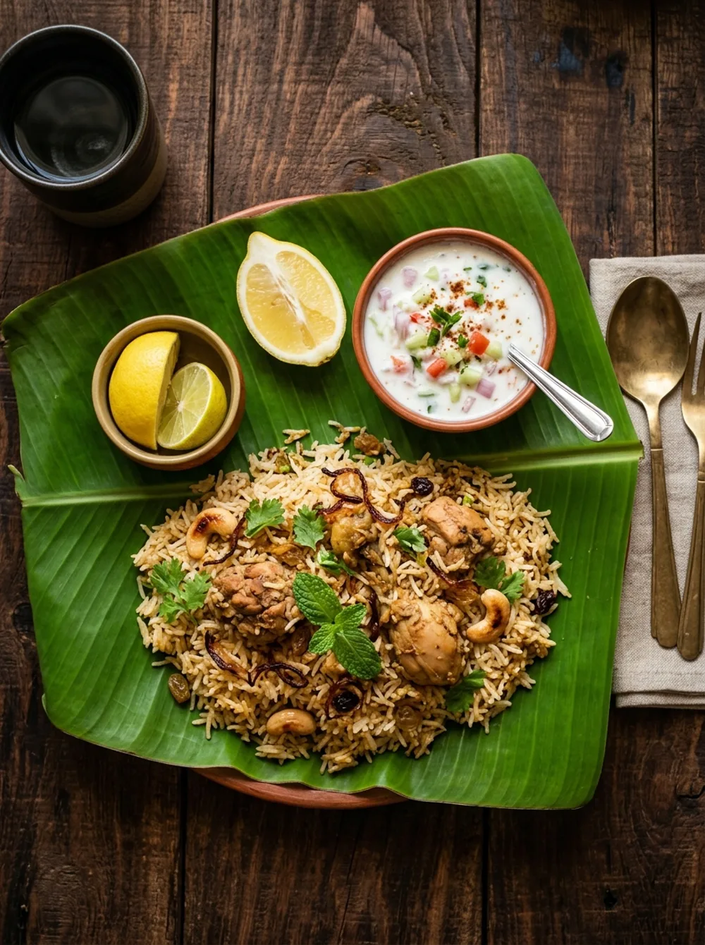 Biriyani plated at Nattinpuram